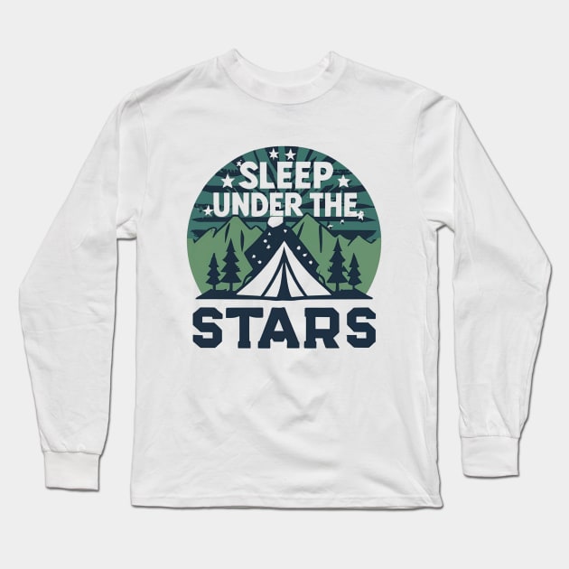 Sleep under the stars Long Sleeve T-Shirt by NomiCrafts
